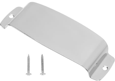 Kisangel Bass Humbucker Tonabnehmerabdeckung Pickup Abdeckung aus Zinklegierung Bass Tonabnehmerabdeckung Schmutzabweisend und Rostfrei für E-bass Zubehör