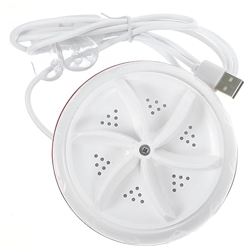 CLISPEED Mini Portable Washer USB Powered Turbo Washing Machine for Underwear Socks, Compact Sink Clothes Washer for Travel Dorm Home Use
