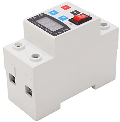 Keenso Dispositif de Protection contre les Surtensions avancé avec un Meilleur Affichage, un Réglage Simple pour la sécurité électrique, Idéal pour un Usage Domestique