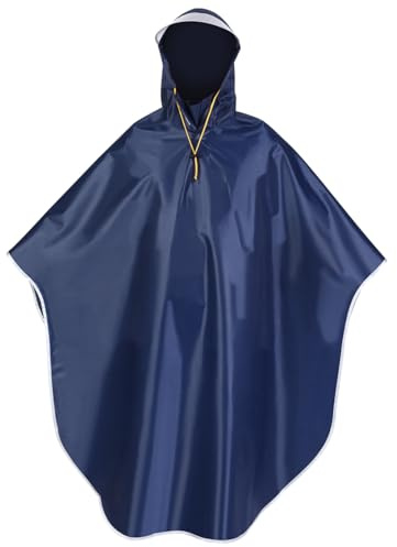 VALICLUD Bicycle Raincoat Hood Thick Cycle Rain Raincoat For Men Women Adults Rain Size Women Cycling Capes for Fabric Oxford Cloth