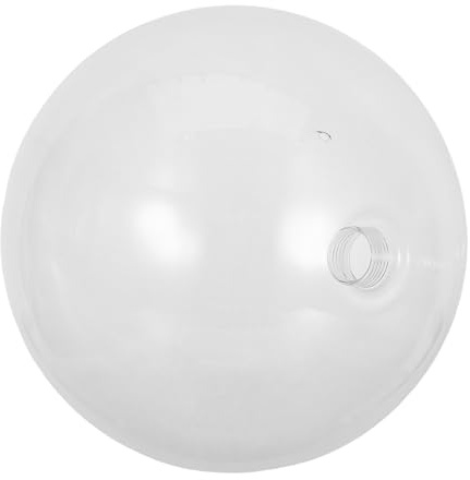 G9 180mm Replacement Globe Glass Pendant for Shade Lamp Lighting | Threaded Neck Cover, Excellent Light Transmission, Easy Installation, for Chandeliers and Wall Sconce