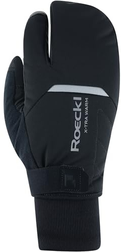 Roeckl Villach 3 Trigger Winter Fahrrad Handschuhe lang schwarz 2026: Größe: 7