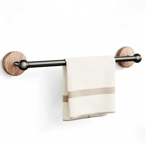 Biutimarden Removible Toalleros con Ventosa Sin Taladro Impermeable Toallero de Baño para Caravana Toallero de Barra para Cocinas y Baños (40 CM)