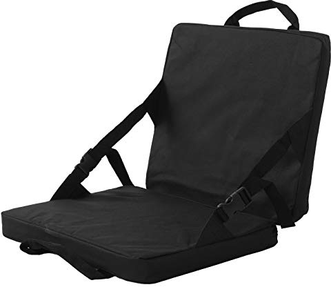 Tomedny Portable Stadium Seat, Folding Bleacher Chairs with Backrest Portable Bleachers Cushion Padded Stadium Seat for Beach and Camping