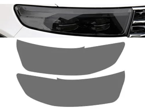 Pellicola Protettiva per fari Auto per Ford Explorer U625 Mk6 2020-2022,TPU Trasparente Autoadesiva Oscurante Decorazioni Accessori,Black