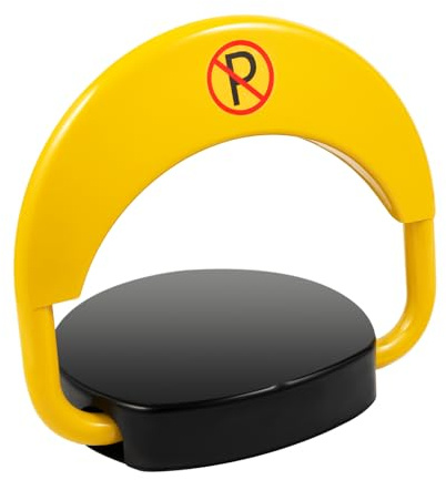 Fjärrstyrd parkeringsblock, vattentät automatisk parkeringsbarriär, smart parkeringssystem med larm och LED-funktion, säker fordonsskyddslösning