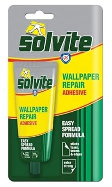 Solvite Wallpaper Repair Adhesive Standard Tube 56g (368890)