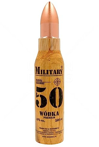 Debowa Military Vodka 50 cl