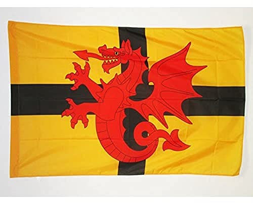 BANDIERA BRETAGNA PAESE DI TREGOR 150x90cm - BANDIERA BRETAGNE 90 x 150 cm foro per asta - AZ FLAG