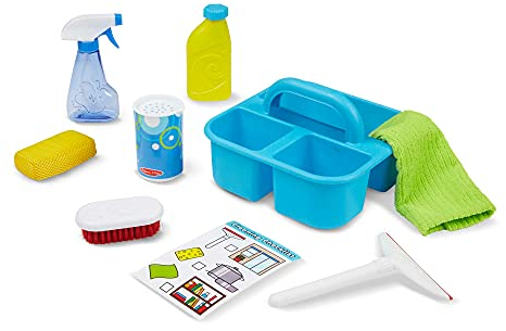 Melissa & Doug -Reinigungscaddy Set -11-teiliges Set für kreatives Rollenspiel, für Kinder ab 3 Jahren