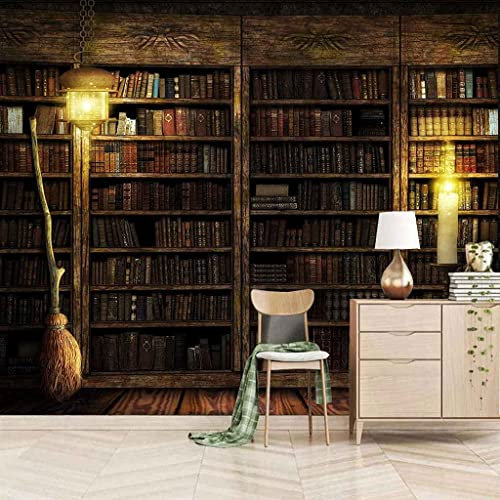 REKKNA Papier Peint Mural Autocollant 3D Calligraphie Vintage Pour Salon Chambre Chambre D'Enfants Restaurant Bureau Mur Photo Décoration Murale Tv Fond Mur Art Mur Affiche 140 x 70 cm (LxH)