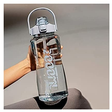 Wasserflaschen Trinkflasche Sportflasche Wasserflasche Mit Großem Fassungsvermögen, 1,5 L, 2,0 L, 3,8 L, Mit Griff, Outdoor, Fitnessstudio, Flaschen, Fitness, Sport, BPA-frei, Niedlicher Krug, Durchsi