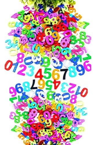 Glitter Schaumstoff Aufkleber Buchstaben Moosgummi Buchstaben Selbstklebende Sticker Farben Selbstklebend Stern und Herz Sticker für DIY Handwerk Dekorieren （2 Beutel）