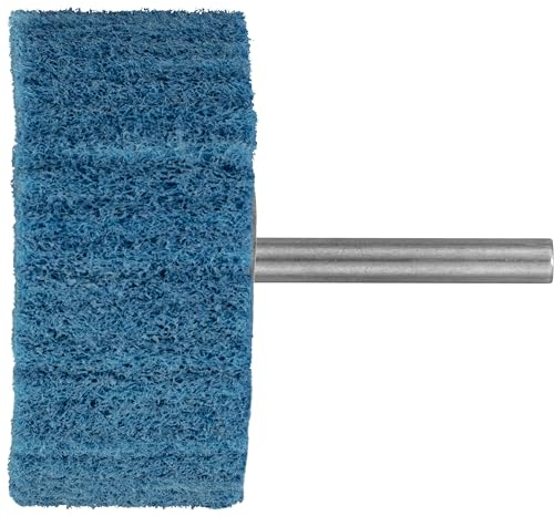LUKAS-ERZETT 10 x Fächerschleifer SFV für Edelstahl 60x30 mm Schaft 6 mm Zirkonkorund Korn 180-11x11x18cm