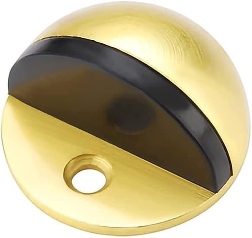 Magnetische Türstopper, Türstopper, Türstopper, Türstopper, magnetische Türstopper, gebürstetes Satin-Nickel, Wand-Bodenmontage, magnetische Türschnäpper, Türhalter, Tür (Farbe: Holz, Größe: IPCS) (C