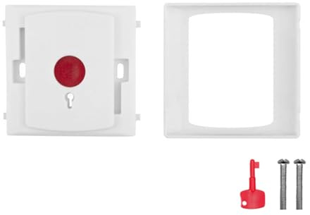 ZONADAH SOS Emergency Call Switch Alarm Key Emergency Switch Key Alert Button for Mall Home Office Buildings Restaurants Fire Safety Button Device Easy to Install