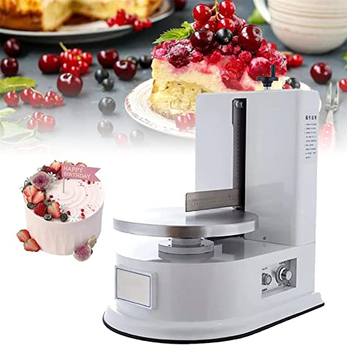 Jrcfnss Birthday Cake Baking Tools, Automatic Cake Edge Smoother Cake Smoother, Cream Decorating Bakeware Kitchen Cake Machine