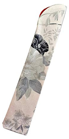 AYPOHU Elegante ventaglio pieghevole a mano borsa titolare antipolvere Protector per la copertura della custodia regali festa di nozze