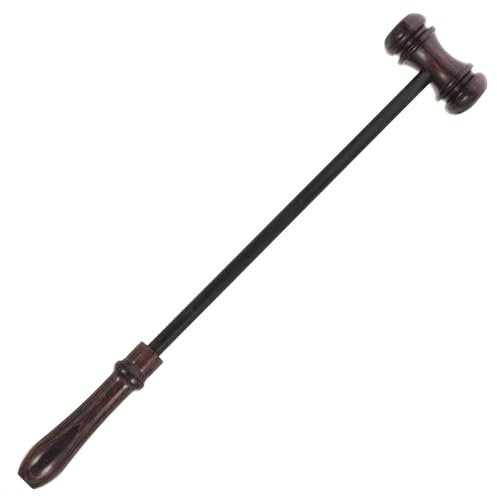 WEKAMOS Marteau De Juge en Bois Massif Marteau D'enchères 1 Pièce Et Portable Accessoire Pratique pour Avocat Utilisation Lors De Aux Enchères Et