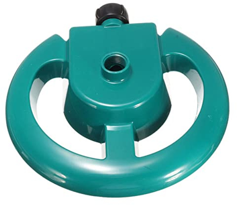 HEMOTON Arroseur Pulvérisateur Rotatif Automatique 360° pour Pelouse et Jardin Base Disque, Arrosage et Irrigation Extérieure Multifonction