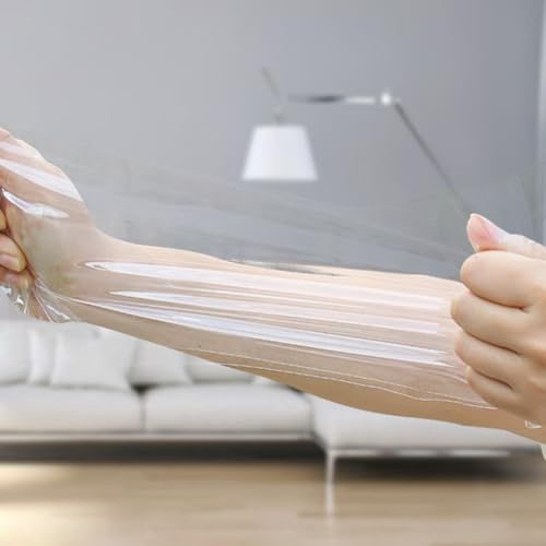 Película de aislamiento térmico resistente al viento para ventanas, material de polietileno transparente con fuerte adherencia y diseño reutilizable, tamaño de 120 x 200 cm para sistemas de