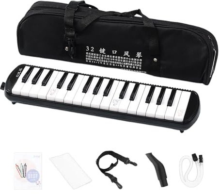 Melodica Musikinstrumente, Melodica 32/37 Tasten - Verbessern Sie Ihre Melodie, Zuverlässige Festigkeit | ABS Harmonium Instrument Mit 32 Tasten Und Tragetasche Für Anfänger Und Profis