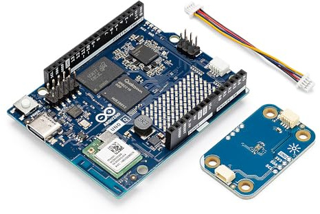 Arduino® UNO™ Q 4GB Modulino® Light Bundle: Kit de Detección Ambiental Inteligente