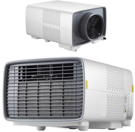 Condizionatore Portatile Camping Tenda, Mini Condizionamento con Compressore, Bassa Potenza 280W, Ventilatore Deumidificatore 3 in 1 per Caravan, Furgone, Van e Fuoristrada