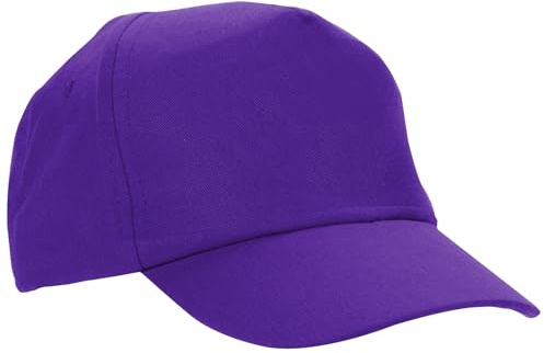 Adventure Togs Kids Baseball Cap Sun Hat, Purple, 55cm (5-8 Years)