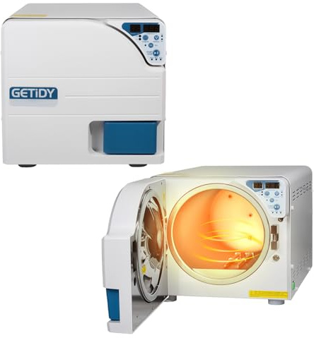 BONEW Digitaler Desktop-Autoklav-Dampf mit Hochdruck-Trocknungsfunktion, 18 l