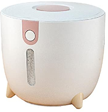 ZHOUMO XIANJUN 5kg Rice Dispenser with Measuring Cup Large Sealed Grain Container Storage with Lid Household Storage Tank for Rice Cereal Flour Oatmeal