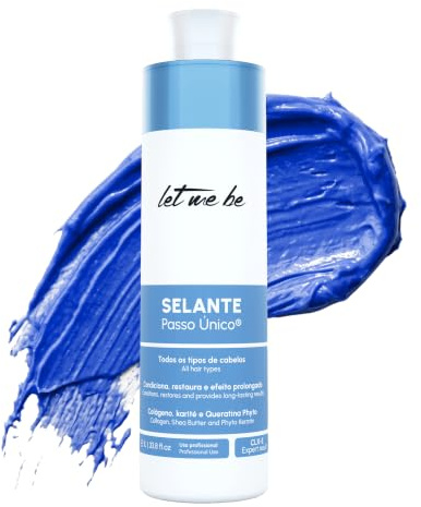 Let Me Be - Sellante Capilar Orgánico: Tratamiento Sin Formol que Restaura, Sella y Alisa. Con Colágeno y Fitoqueratina. Efecto Matizador para Cabellos Rubios, Grises o Decolorados - 1L
