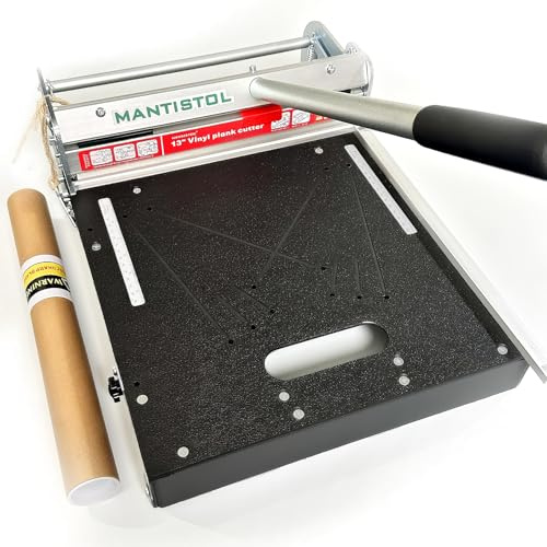 13 Pro Rigid Vinyl Floor Cutter with 13Replacement Blade, Double the time! Cuts SPC/LVT/WPC up to 9.5mm! Instant Angle Cuts 15/22.5/30/ 45 No Measuring! No Guesswork!