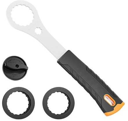 PTHDEW Centerlock Werkzeug Bremsscheibe, Fahrrad Tretlager Werkzeug Fahrrad Tretlagerschlüssel mit Shimano Hollowtech II/BB9000 BBR60 Innenlager Werkzeug für Fahrradreparaturen