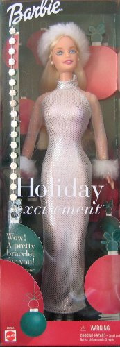 Mattel Barbie 29203 Holiday Excitement Doll with a Bracelet for You