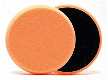 Scholl Concepts Premium Polierschwamm L | Orange | 170mm Durchmesser | 2 Stück