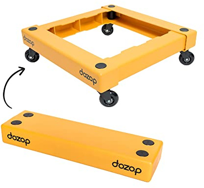 Dozop® Transportroller/Rollwagen - leicht, robust - werkzeuglos und zusammenklappbar - Strapazierfähige Rollen - leicht zu verstauen oder zu tragen - Extrem belastbar bis 115 kg
