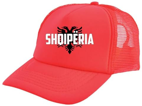 Albanien Basecap, Shqiperia, Fußball, Trucker Cap, Albanian Baseball Cap