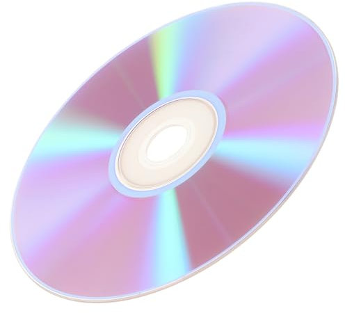 Disques CD Vierges Haute Capacité en Plastique, Disque CD pour L'enregistrement Audio, Usage Polyvalent et Léger pour Stockage Musical Plusieurs Styles
