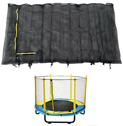 BIWKONI Ersatz-Sicherheitsnetz (Nur Netz) Für Kindertrampolin, Gartentrampolin Zubehör Sicherheit Schutznetz