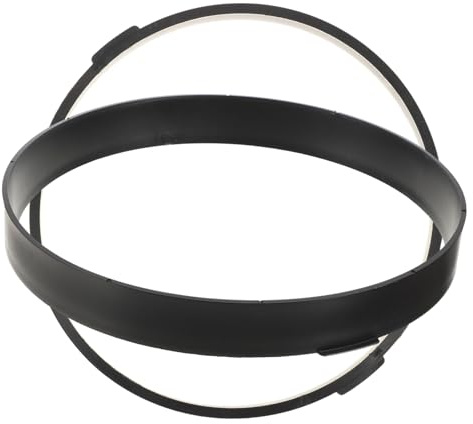 SUPVOX 2 pièces Moule Pavage Jardin Rond Plastique pour Dalles Béton DIY Chemin Terrasse Réutilisable Facile à Utiliser