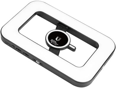 ERYUE Lumière de Remplissage Portative Rvb Réglable pour la Photographie de Selfie en Direct, Lampe Magnétique Portable