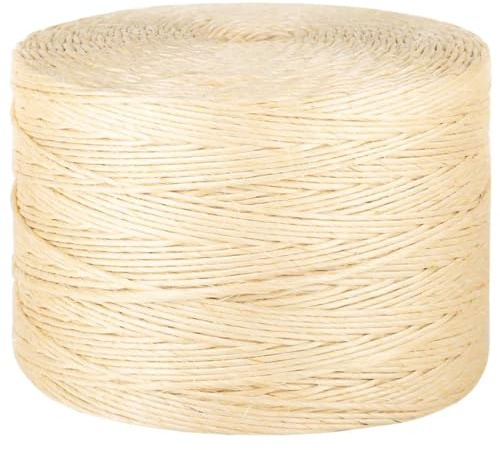 Generico Corda in Sisal 100% 3 mm 2000 m,Cavi e funi