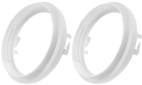 Toddmomy 2 Pièces Adaptateur et Climatiseur en D'échappement de pour Tuyau Pvc Blanc Installation Flexible Flux D'air Mobile pour de Vie