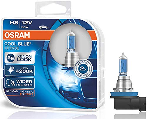 OSRAM H8 Glühlampe Fernscheinwerfer 35W 4200K Fernlicht Halogen Birne 64212CBI-HCB