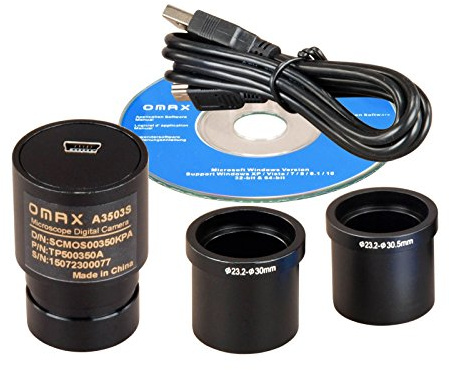 AmScope OMAX A3503S USB Digital Microscope Camera, 640x480