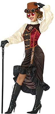 Atosa disfraz steampunk mujer adulto distopía M