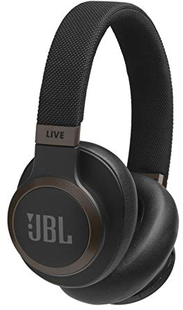 JBL LIVE 650 BTNC Auriculares inalámbricos con Bluetooth y cancelación de ruido, sonido de calidad JBL con asistente de voz integrado, hasta 30h de música, negro