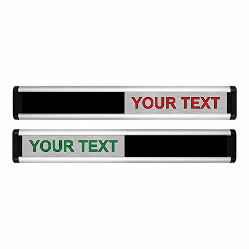 Viro Sliding Sign with Your Choice of Text - Original Edition - 214 x 40mm