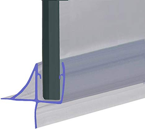 Shower Seal for Screens, Doors or Panels | Seals Gaps of Up to 16mm | 80cm, 90cm, 140cm or 2m Long | SEAL106 (90cm)
